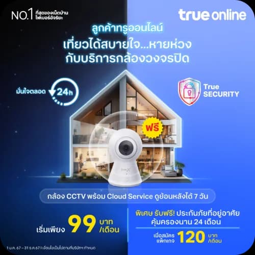 True security camera for True Online customers